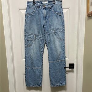 Garage | Denim | Decontracte | Slouchy | Jeans | Worn Wash | Size 05/27 |Cotton